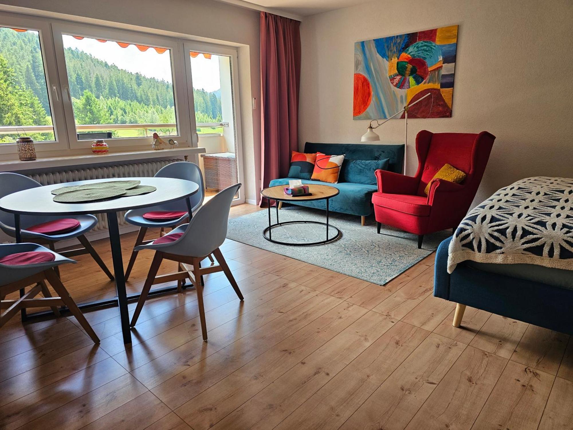 Ferienwohnung Vogelnest Im Schwarzwald Baiersbronn Zewnętrze zdjęcie